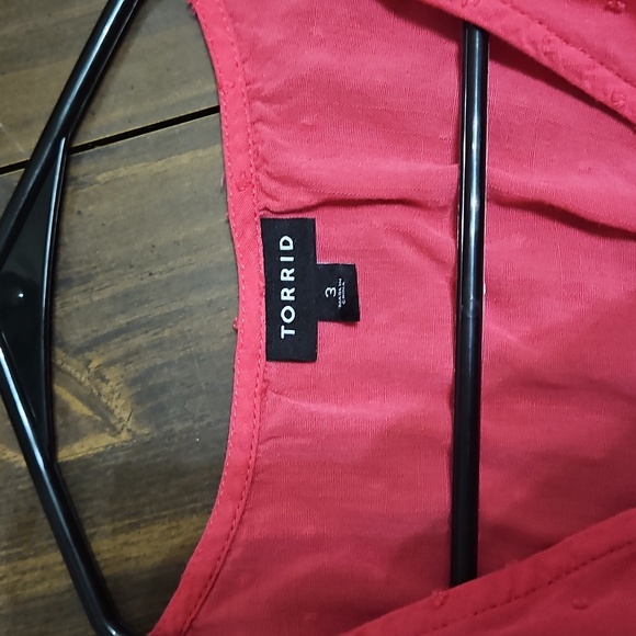 Torrid Pink Midi Sundress V-Neck Short Sleeve - Picture 10 of 11